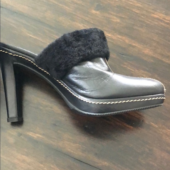 Coach black mules - Picture 2 of 3